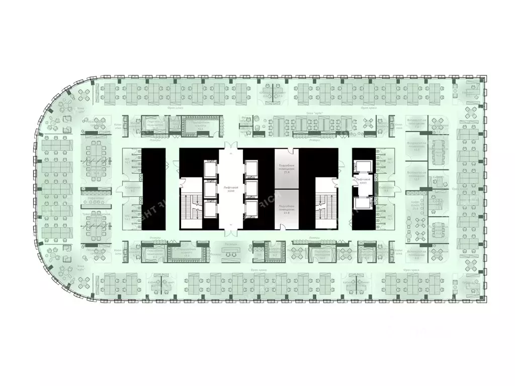 Офис в Москва Стоун Савеловская бк, 1 (1809 м) - Фото 2