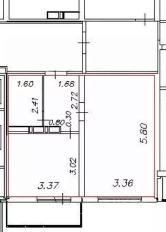 1-к кв. Краснодарский край, Анапа ул. Адмирала Пустошкина, 22к9 (41.4 ... - Фото 2