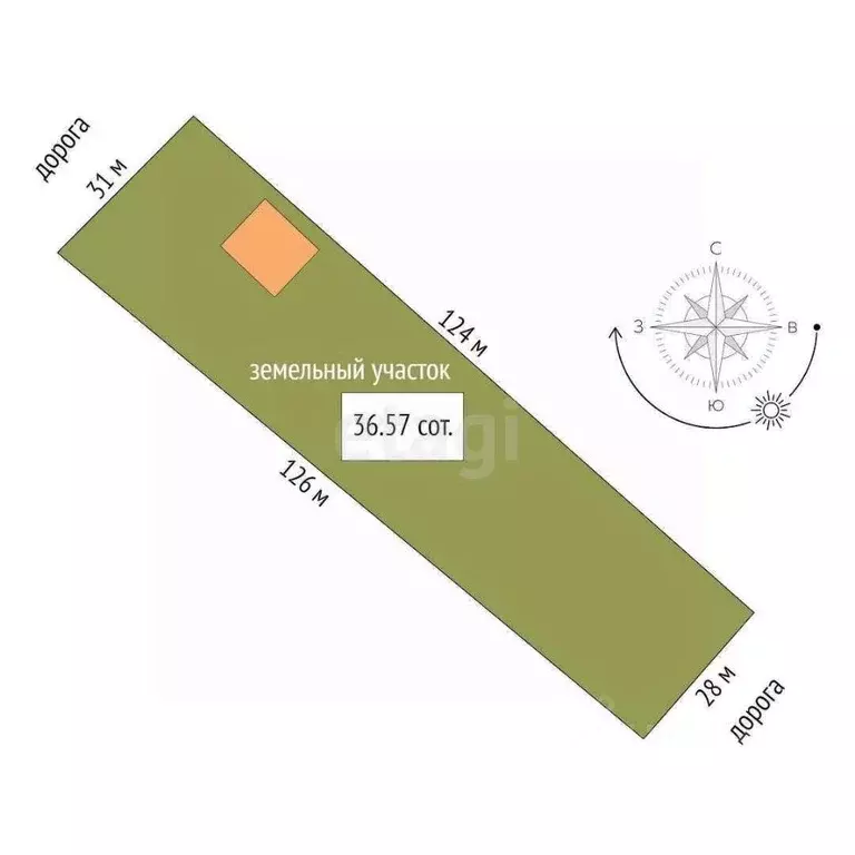 Дом в Татарстан, Тукаевский район, Биклянское с/пос, д. Бакчасарай ул. ... - Фото 2