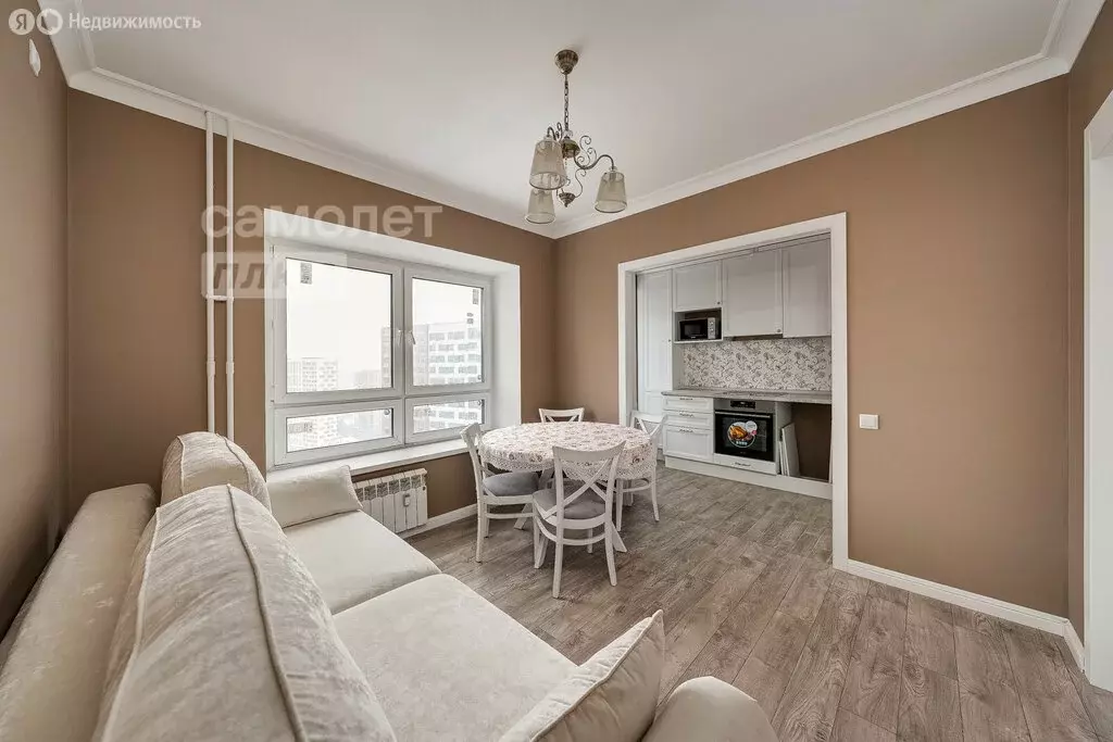 3-комнатная квартира: посёлок Битца, жилой комплекс Южная Битца, Южный ... - Фото 1