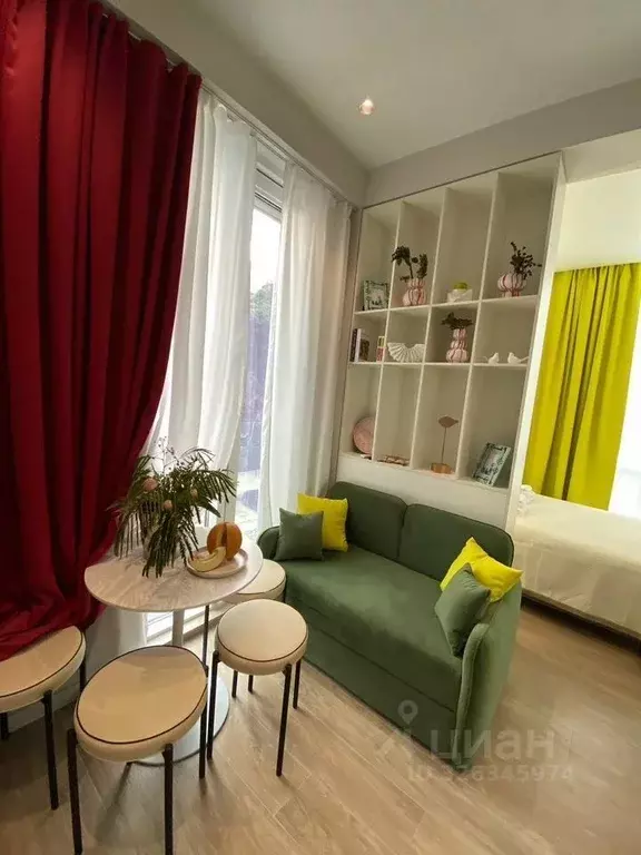 Студия Краснодарский край, Сочи ул. Ленина, 219 (25.0 м) - Фото 2