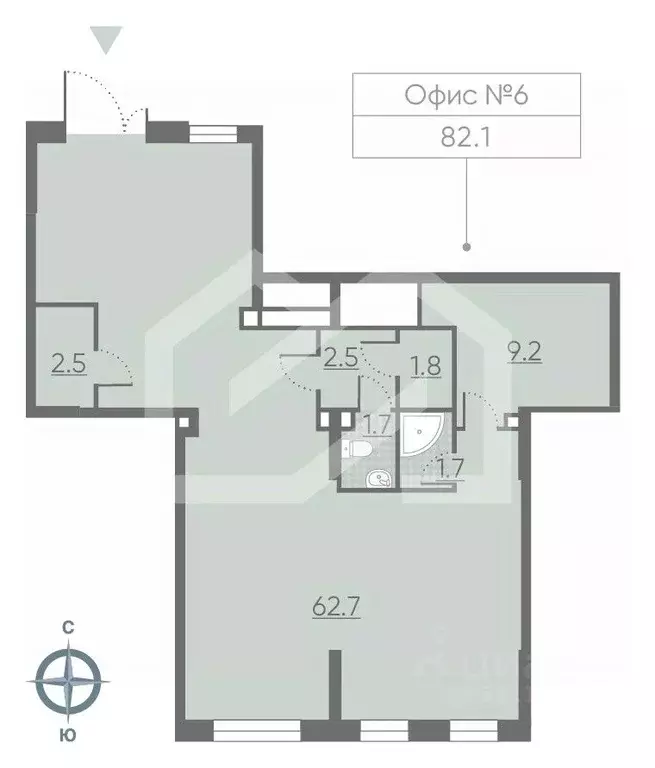 Торговая площадь в Москва Производственная ул., 19Ак2 (81 м) - Фото 2