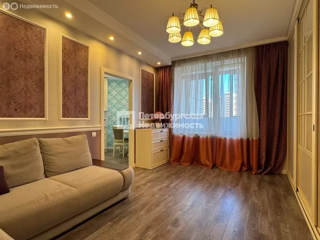 1-комнатная квартира: Санкт-Петербург, проспект Королёва, 65 (43 м) - Фото 0