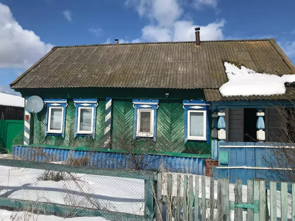 Дом в Ульяновская область, Кузоватовский район, с. Еделево Советская ... - Фото 1