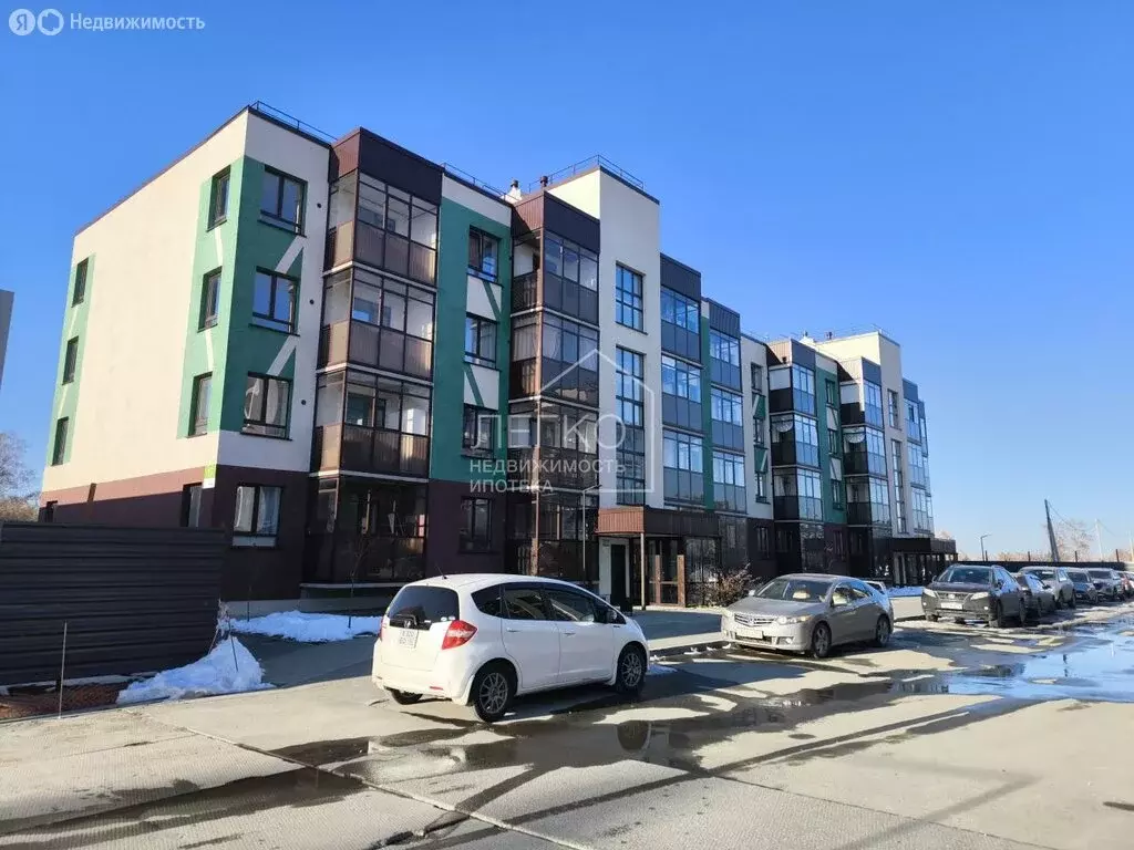 Квартира-студия: посёлок Садовый, Снежная улица, 18 (33.57 м) - Фото 2