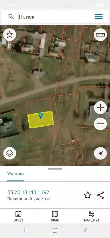 Участок в Омская область, Омский район, Надеждинское с/пос, пос. ... - Фото 1