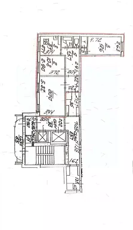 3-к кв. Санкт-Петербург просп. Луначарского, 9 (71.2 м) - Фото 1
