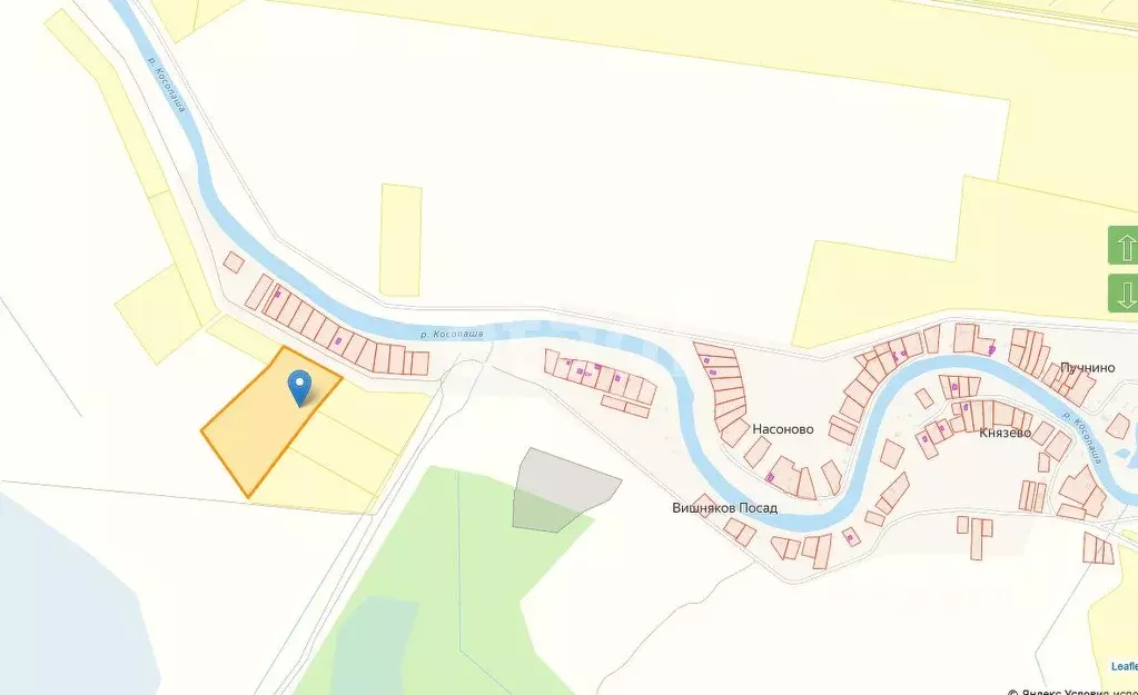 Участок в Ленинградская область, Волховский район, Пашское с/пос, с. ... - Фото 1