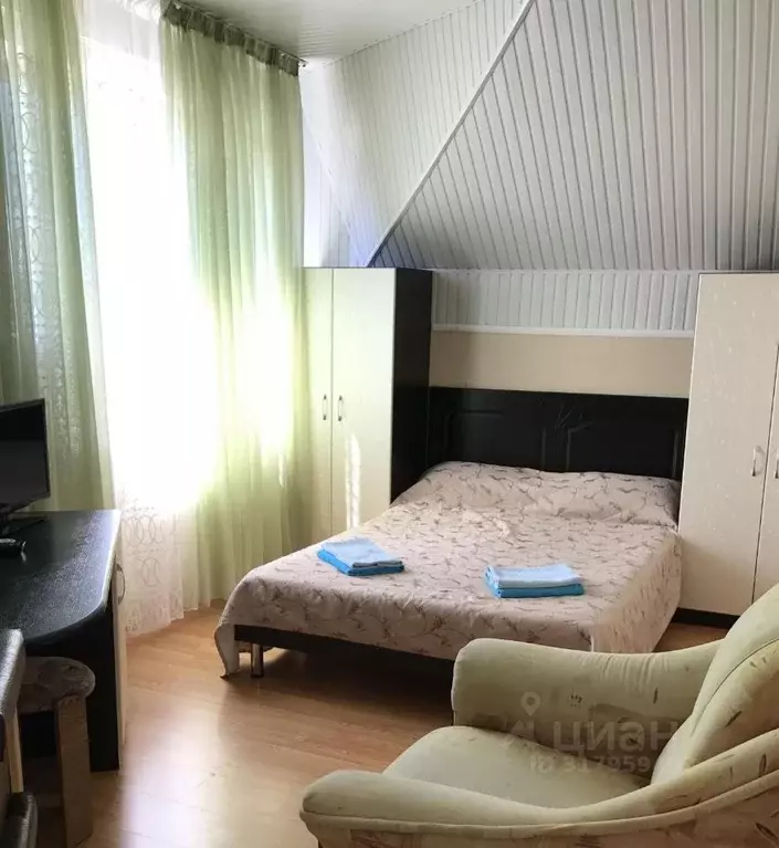 Комната Краснодарский край, Анапа ул. Шевченко, 151 (36.0 м) - Фото 0