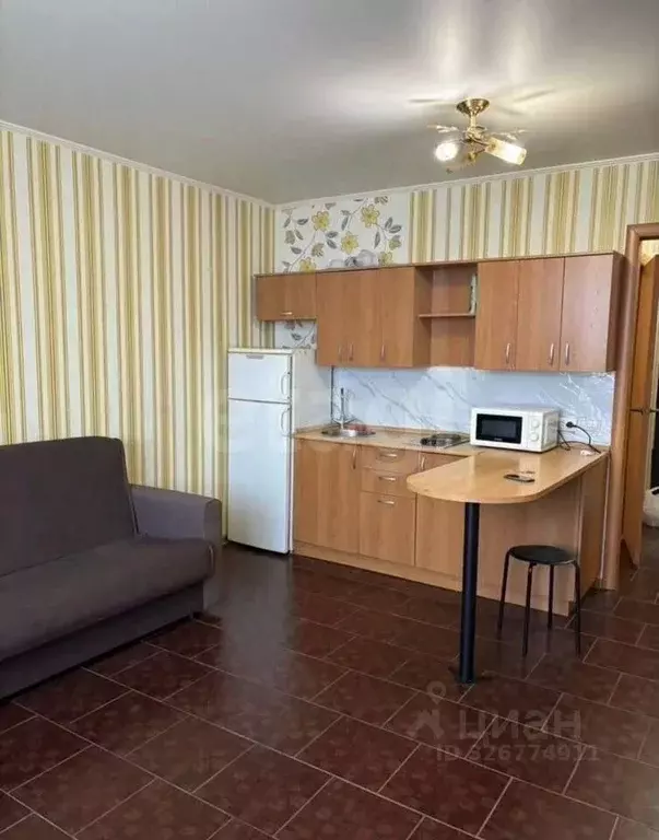 Студия Новосибирская область, Новосибирск Горский мкр, 69/1 (25.9 м) - Фото 2