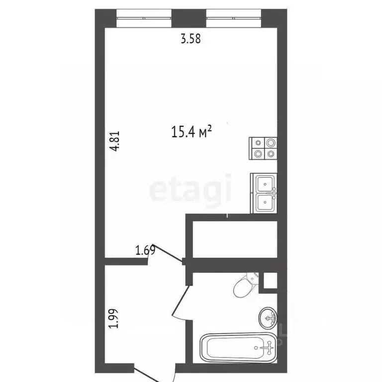 Студия Московская область, Красногорск городской округ, Путилково пгт ... - Фото 2