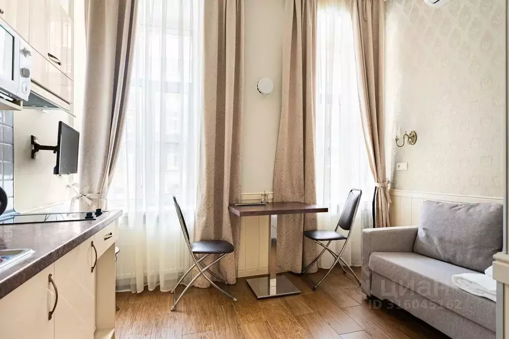 Студия Санкт-Петербург ул. Марата, 33 (18.0 м) - Фото 0