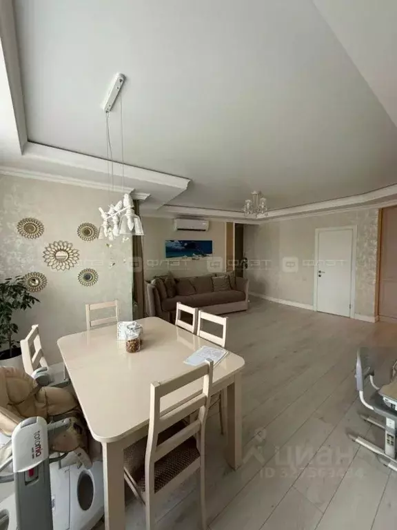 3-к кв. Татарстан, Казань ул. Баки Урманче, 1 (90.8 м) - Фото 2