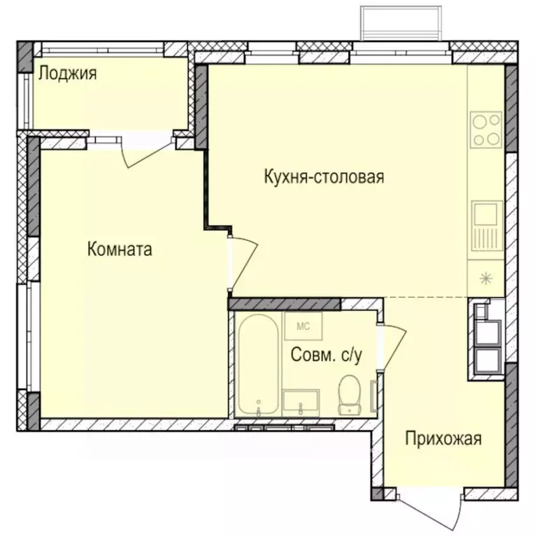 1-к кв. Удмуртия, Ижевск Автопроизводство жилрайон, Норвежский Лес ... - Фото 0