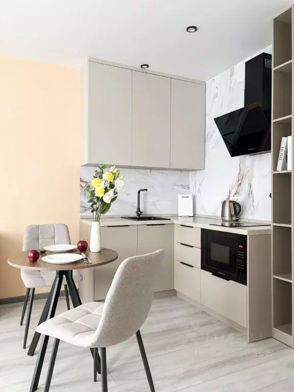 Студия Москва ул. Добролюбова, 8к3 (25.3 м) - Фото 1