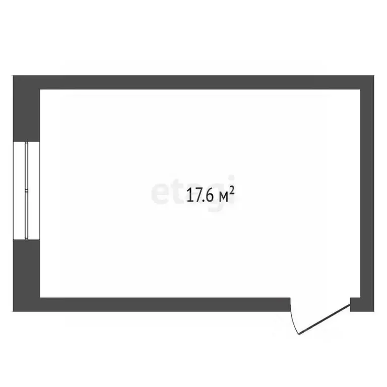 Комната Тамбовская область, Тамбов Заводская ул., 2А (17.6 м) - Фото 2