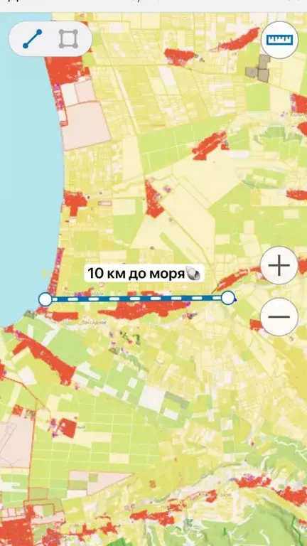 Участок в Крым, Бахчисарайский район, Каштановское с/пос, с. Отрадное ... - Фото 2