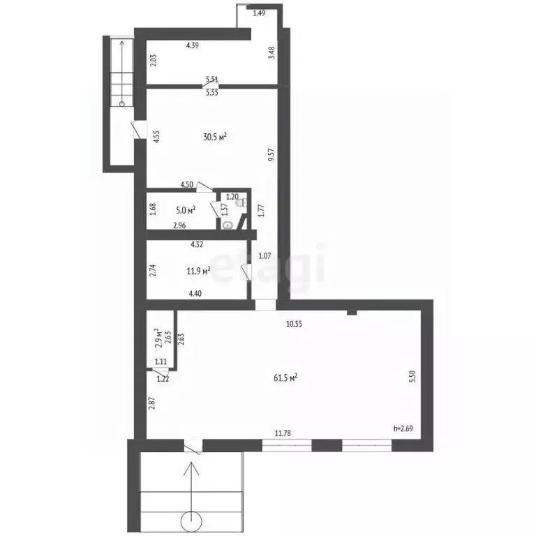 Помещение свободного назначения в Тамбовская область, Тамбов ... - Фото 1