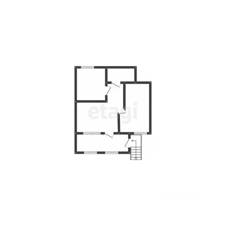 2-к кв. Бурятия, Улан-Удэ ул. Мокрова, 30к4 (53.0 м) - Фото 1