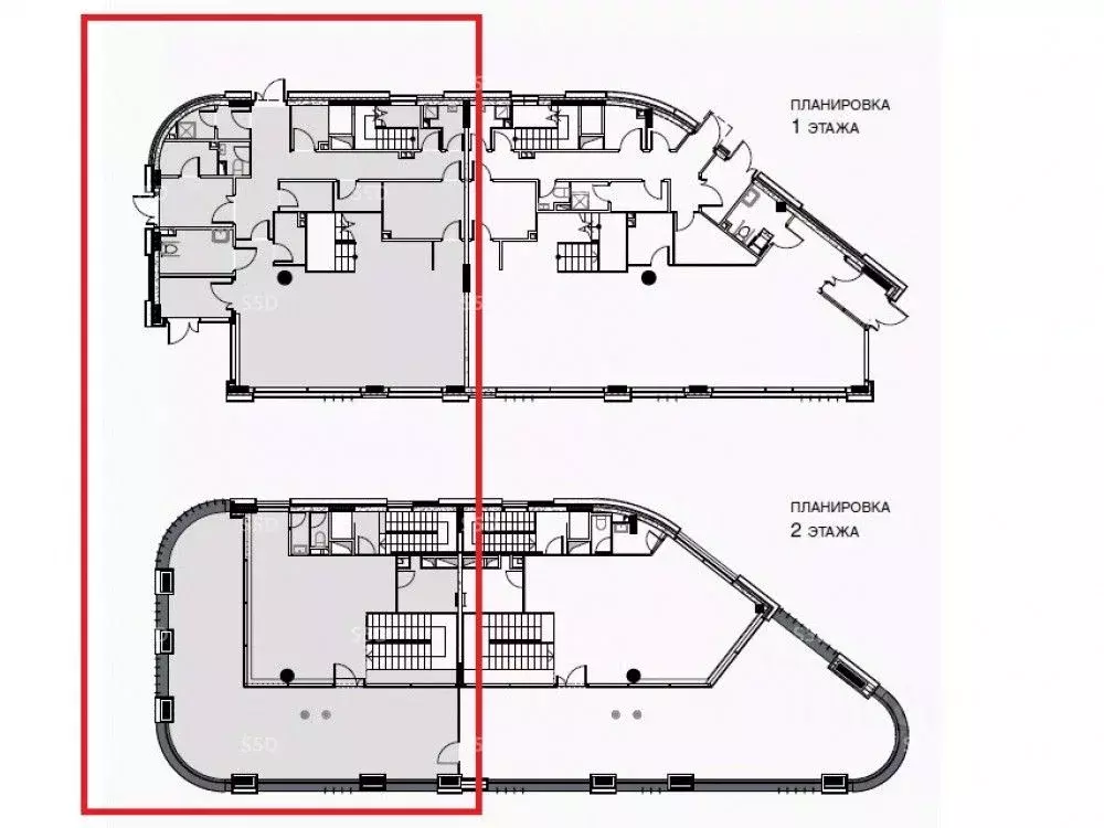 Торговая площадь в Москва бул. Чкаловский, 6к1 (306 м) - Фото 2