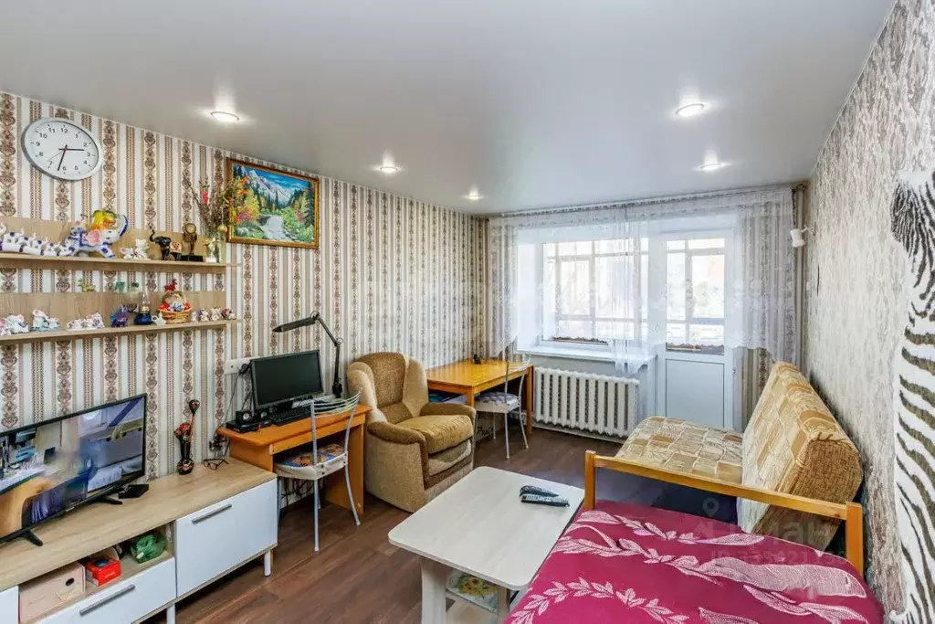 2-к кв. Тюменская область, Тюмень Ставропольская ул., 17 (46.1 м) - Фото 1