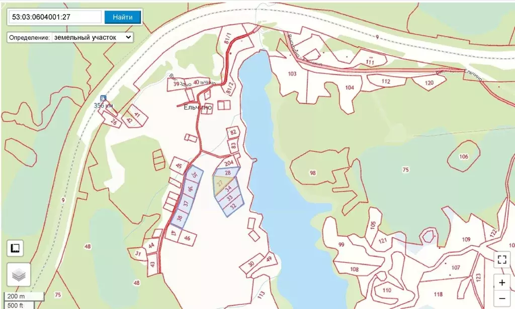 Участок в Новгородская область, Валдайский район, Короцкое с/пос, д. ... - Фото 2