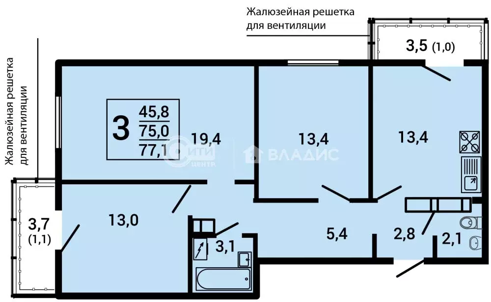 Квартира Воронеж Купить Новостройка 3 Комнатную