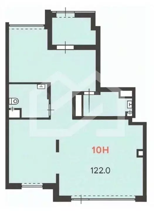 Помещение свободного назначения в Москва 1-й кв-л, 1 (122 м) - Фото 2