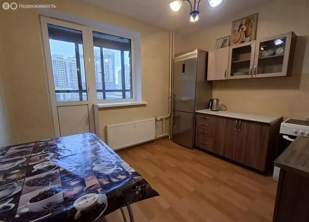 1-комнатная квартира: посёлок Парголово, улица Фёдора Абрамова, 23к1 ... - Фото 1