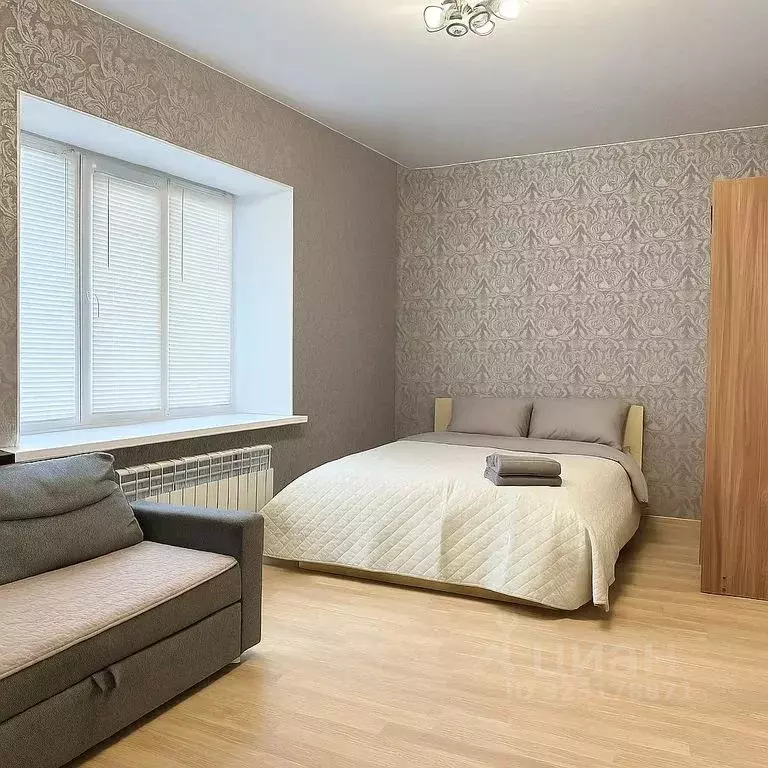 1-к кв. Нижегородская область, Кстово Комсомольская ул., 7Б (33.0 м) - Фото 1