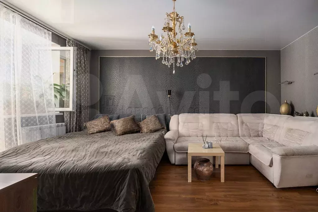 1-к. квартира, 44 м, 8/12 эт. - Фото 1