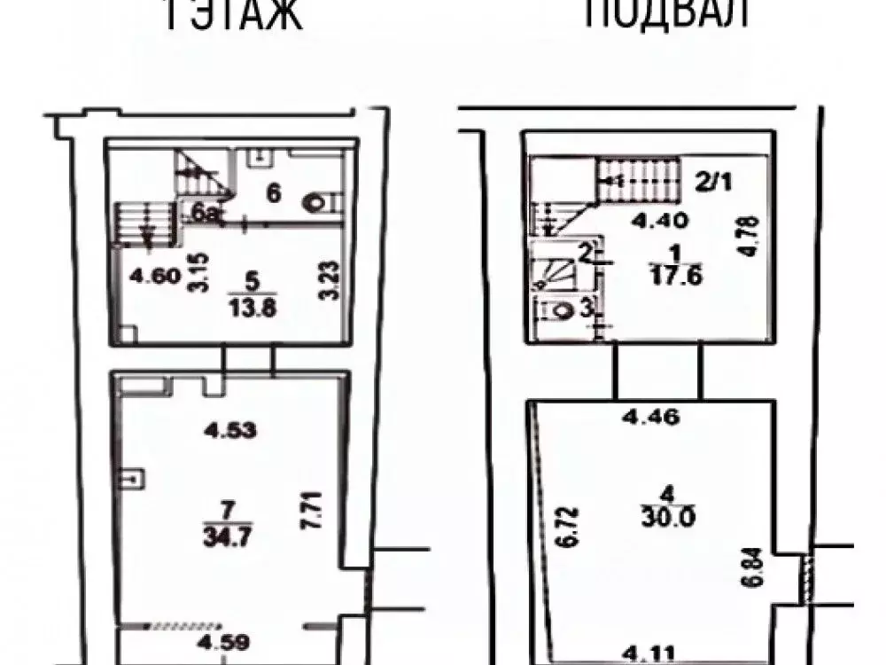 Торговая площадь в Москва ул. Покровка, 27С1 (111 м) - Фото 2