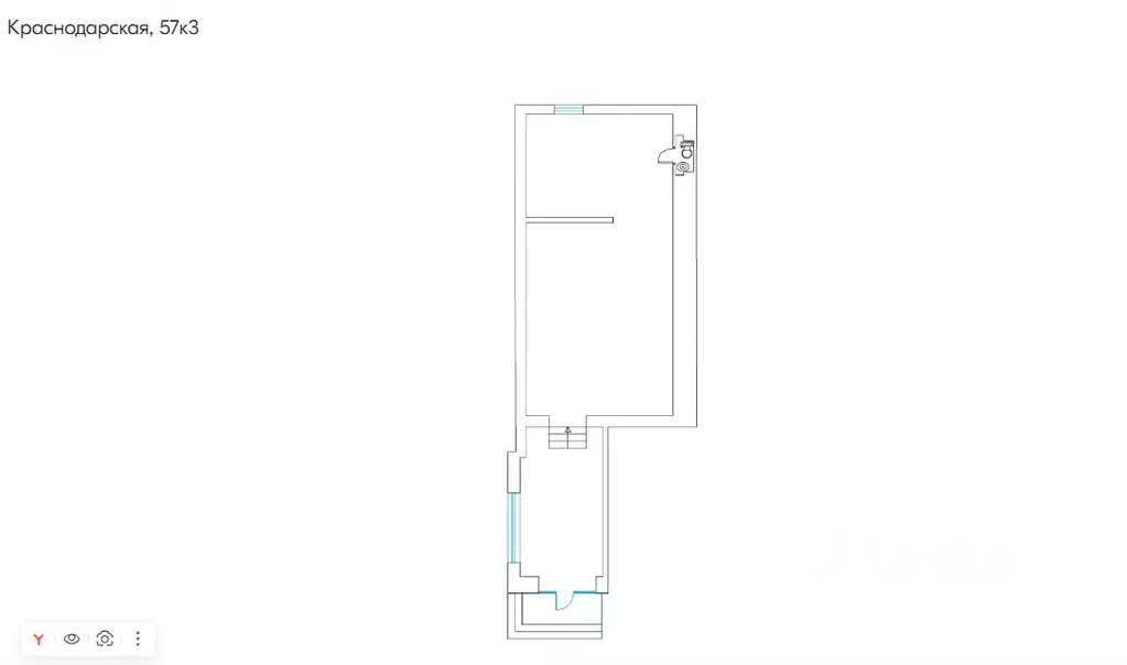 Торговая площадь в Москва Краснодарская ул., 57К3 (100 м) - Фото 2
