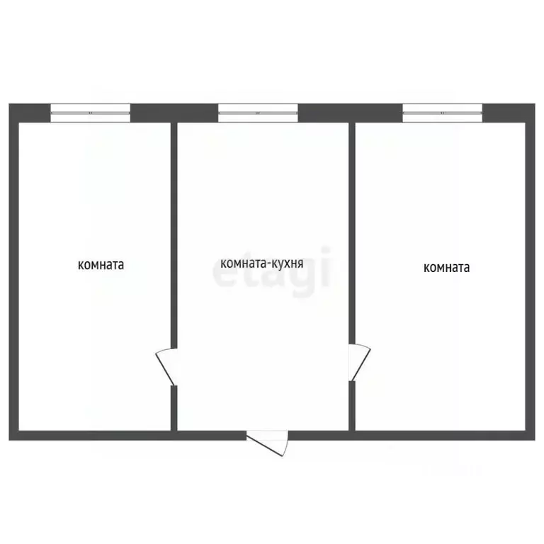 Комната Владимирская область, Муром ул. Филатова, 6А (41.9 м) - Фото 2