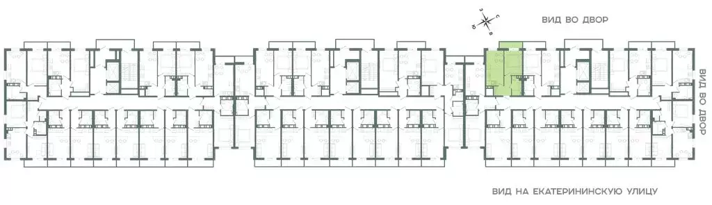 1-комнатная квартира: Мурино, Екатерининская улица, 11 (30.2 м) - Фото 1