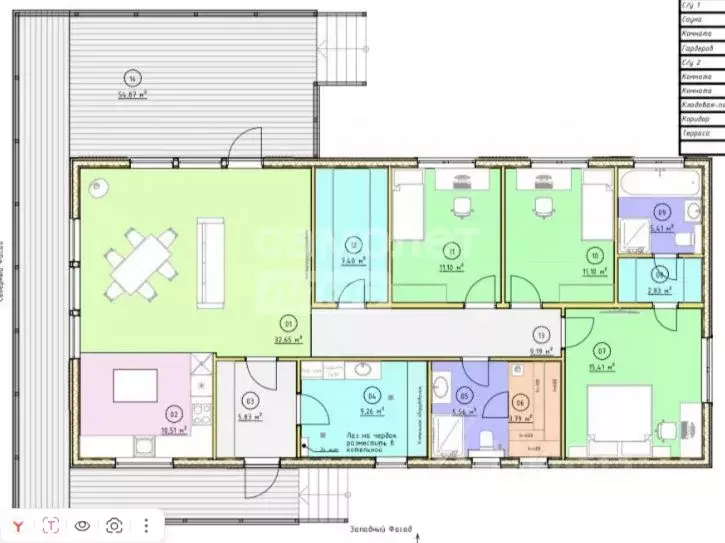 Коттедж в Нижегородская область, Нижний Новгород ул. Агатовая, 4 (141 ... - Фото 2