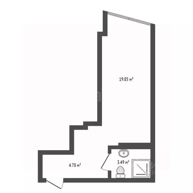 Студия Ростовская область, Ростов-на-Дону Красноармейская ул., ... - Фото 2