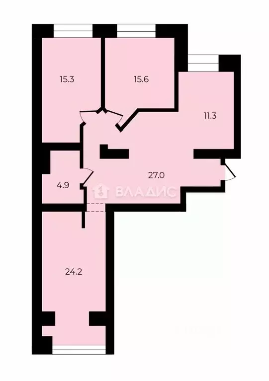 3-к кв. Нижегородская область, Нижний Новгород ул. Невзоровых, 85 ... - Фото 2