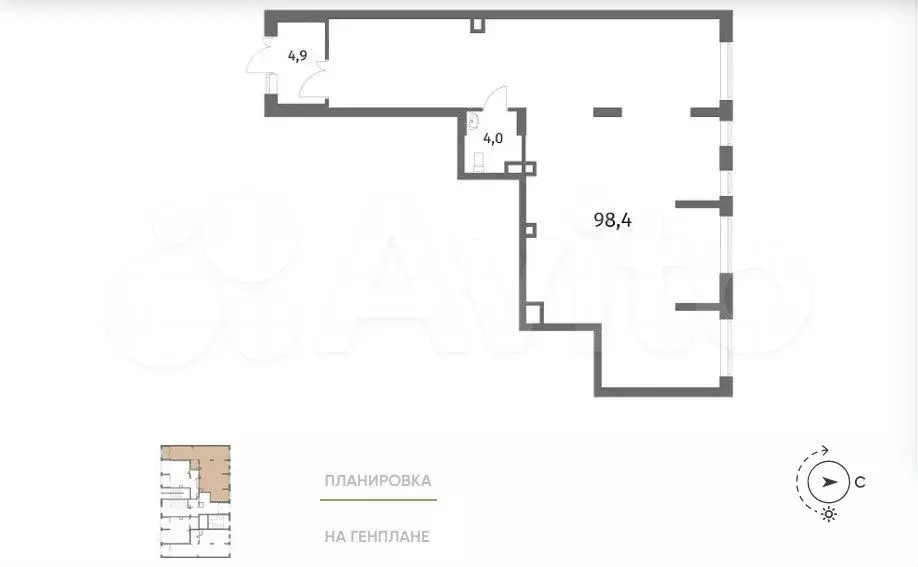 Продажа помещения свободного назначения 107 м2 - Фото 0