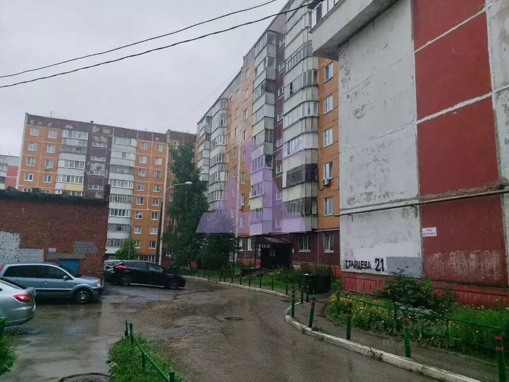 3-к кв. Пермский край, Пермь ул. Старцева, 21 (65.5 м) - Фото 1