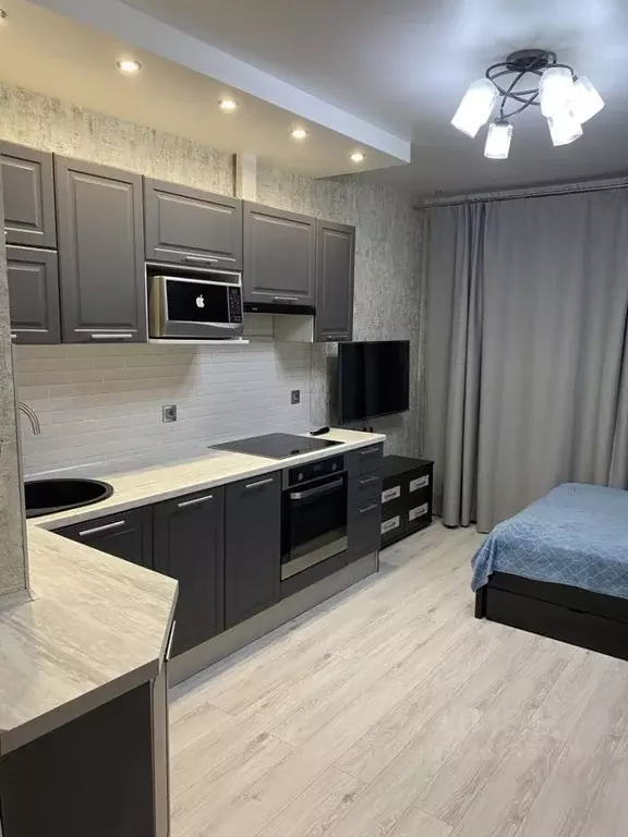 Студия Ленинградская область, Мурино Всеволожский район, ул. Графская, ... - Фото 2