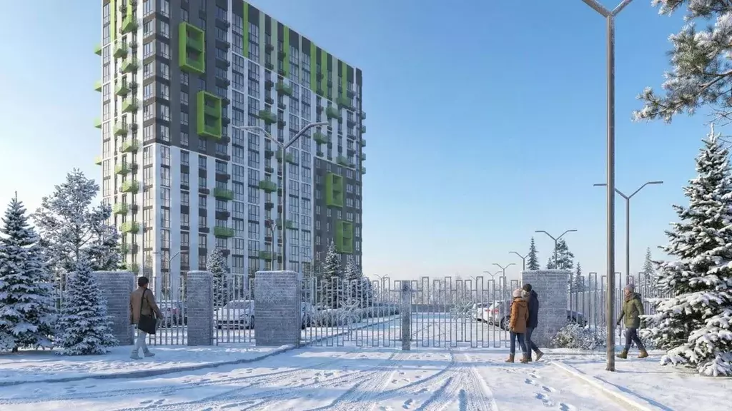 1-к кв. Калужская область, Калуга Зеленый жилой комплекс (37.82 м) - Фото 2