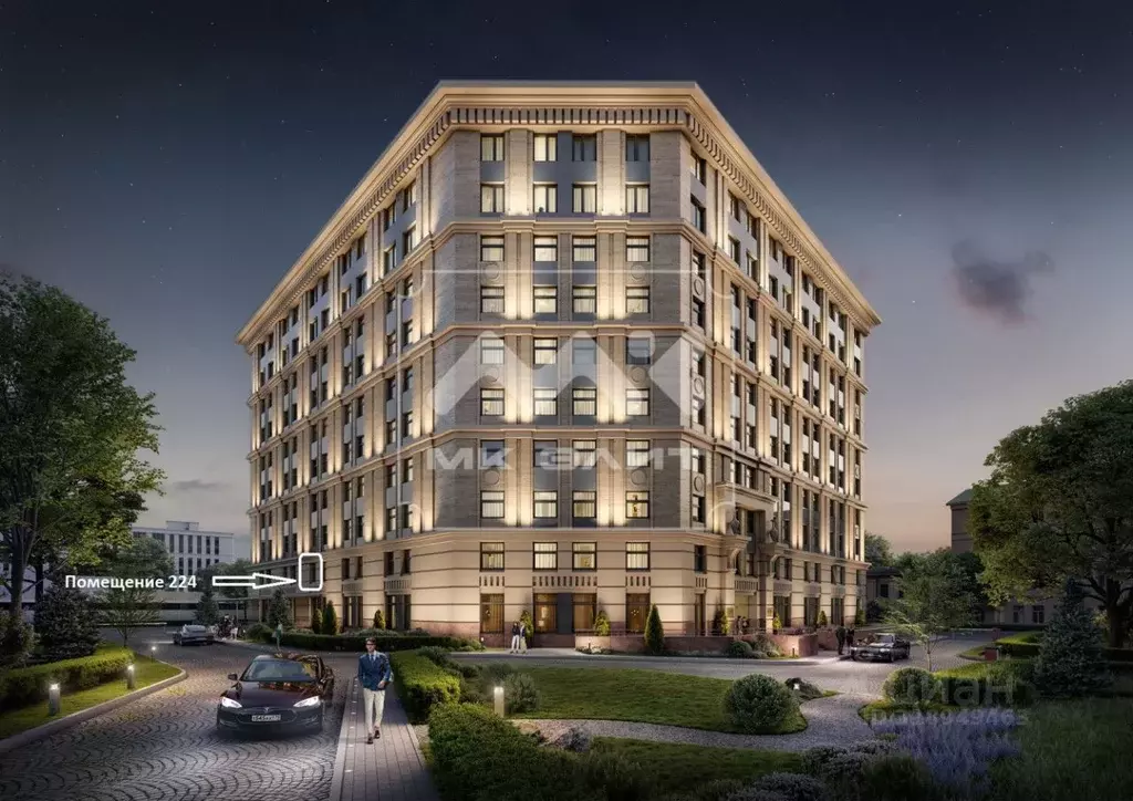 Офис в Санкт-Петербург Синопская наб., 30литЗ (22 м) - Фото 1