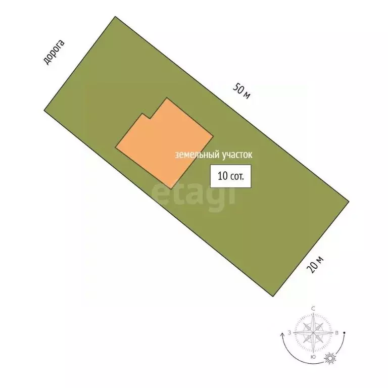 Дом в Омская область, Омский район, с. Усть-Заостровка Тихая ул. (100 ... - Фото 2