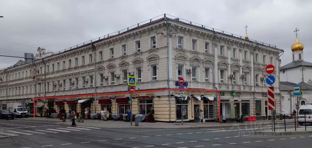 Торговая площадь в Москва ул. Сретенка, 1С1 (25 м) - Фото 1