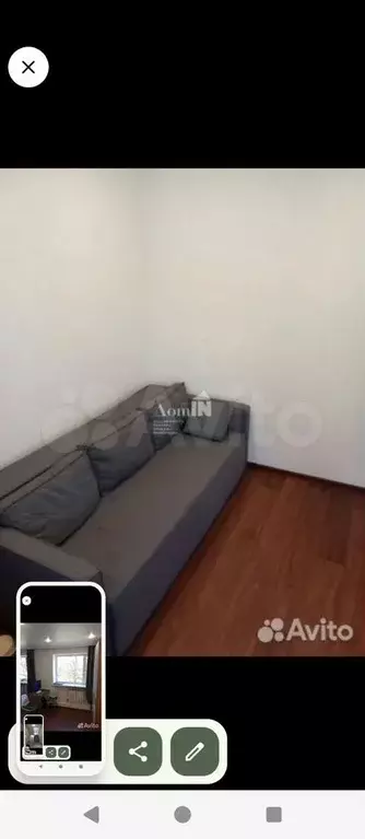 Квартира-студия, 22 м, 3/3 эт. - Фото 1