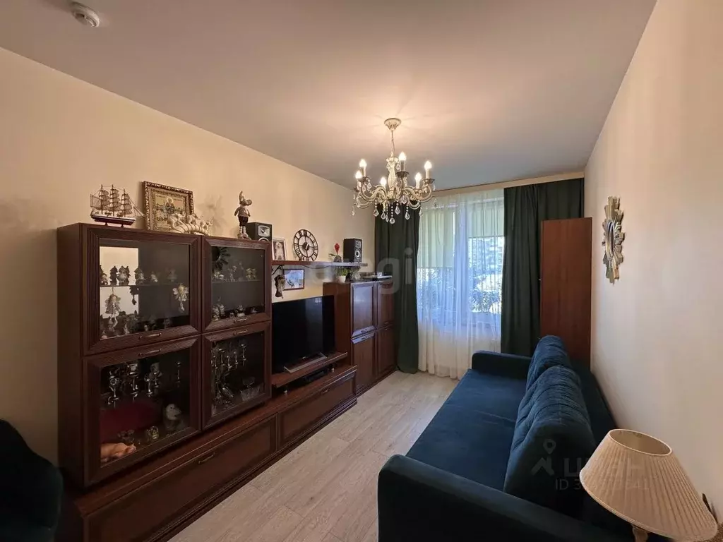 1-к кв. Санкт-Петербург наб. Реки Каменки, 7к3 (34.6 м) - Фото 1