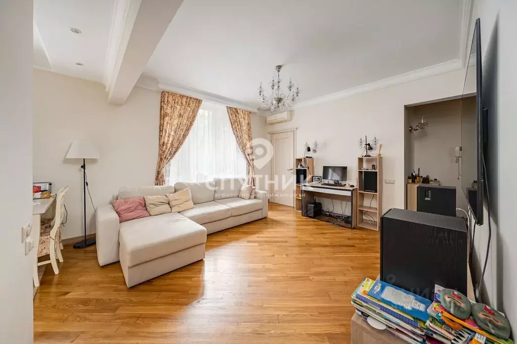3-к кв. Москва 3-я Фрунзенская ул., 7 (77.0 м) - Фото 1