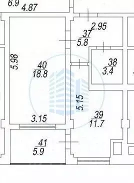 1-к кв. Ставропольский край, Ессентуки Октябрьская ул., 8/2 (38.8 м) - Фото 2