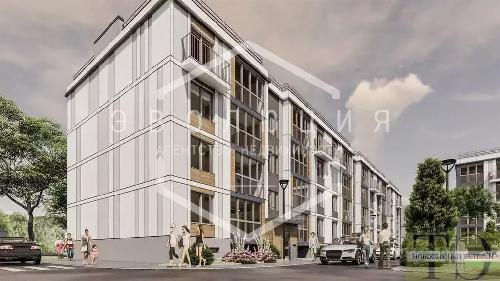 1-к кв. Калининградская область, Калининград ул. Сержанта Мишина, 81к3 ... - Фото 1